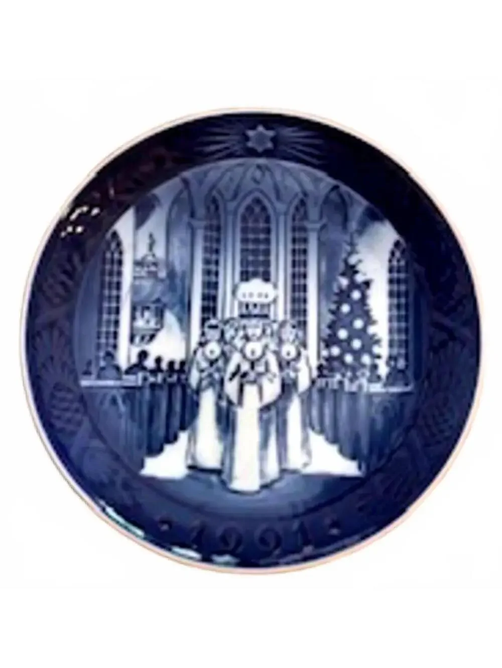 Royal Copenhagen Lucia Plate 1994 Festival of Santa Lucia Collector's Plate